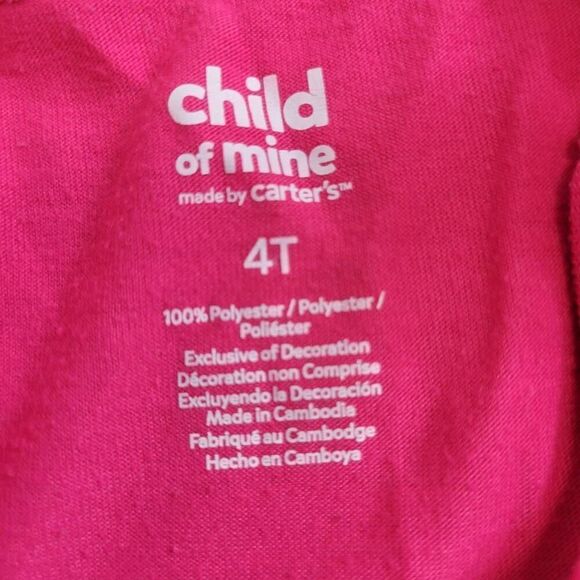 Carter's unicorn pajamas 4T - Picture 4 of 4